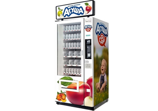 Продажа детского питания через автомат