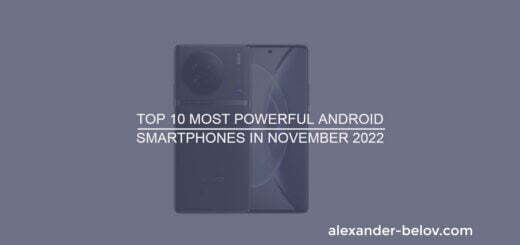 Top 10 Most Powerful Android Smartphones In November 2022