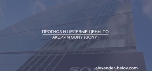 Прогноз и целевые цены по акциям Sony (SONY)