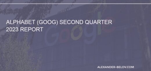 Alphabet (GOOG) Second Quarter 2023 Report