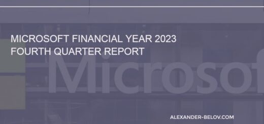 Microsoft Financial Year 2023 Fourth Quarter Report