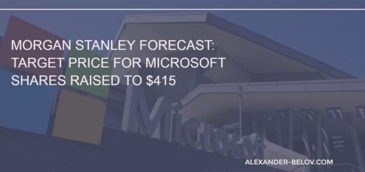 Morgan Stanley Forecast Target Price for Microsoft Shares Raised to 415