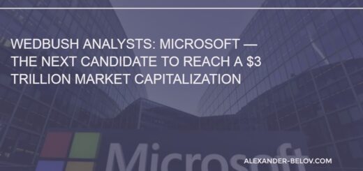 Wedbush analysts Microsoft — the next candidate to reach a 3 trillion market capitalization