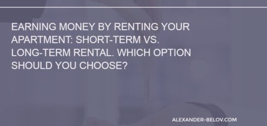 Earnings short-term and long-term rent. What to choose