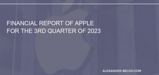 Financial Report of Apple for the 3rd Quarter of 2023