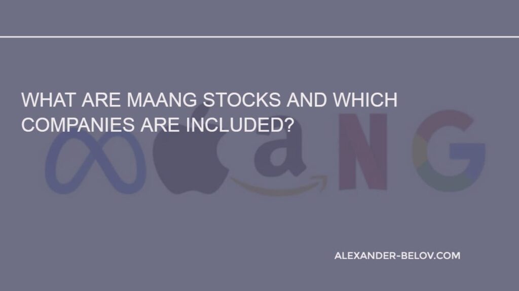 MAANG shares and which companies are included