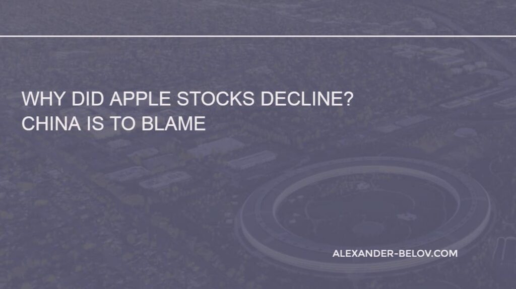 China crashes Apple shares